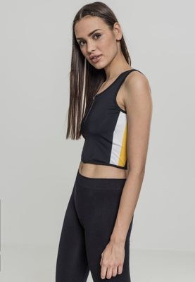 Sport top with zipper ladies