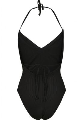 Ribbed swimsuit lady