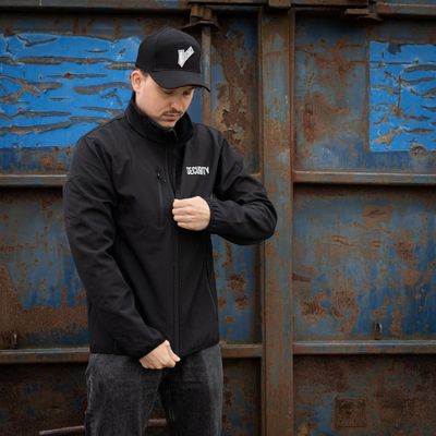 Security lined softshell jacket