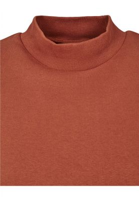 High neck sweatshirt oversize lady