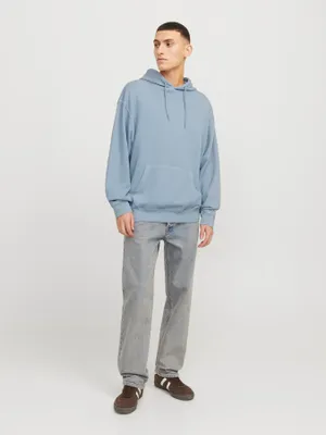 Faded Hoodie Med Känguruficka