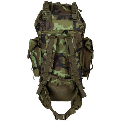 Vandrerygsæk BW kamp med MOLLE camo