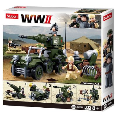 WWII Giftbox 4 in 1 - Sluban - M38-B0679