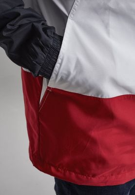 Color block pullover jacket