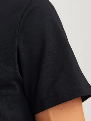 V-ringad T-shirt herr