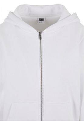 Ladies Fluffy Zip Hoody