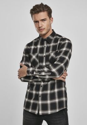 Checkered flannel shirt