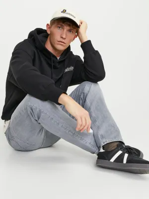 Jeans MIKE original för herr – grey denim