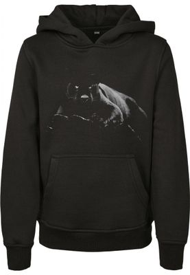 Kids hoodie with a black puma