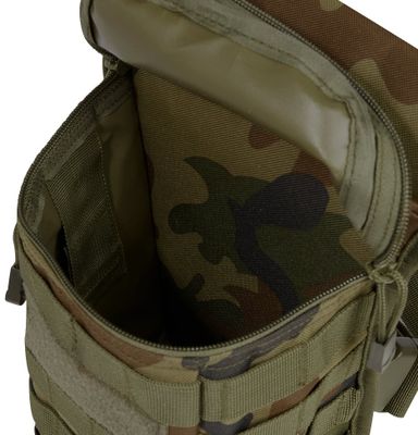 Leg bag with MOLLE system camo