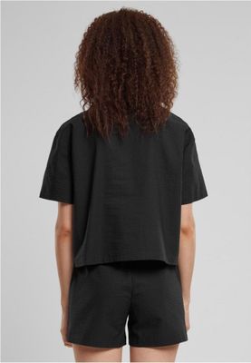 Women's seersucker shirt