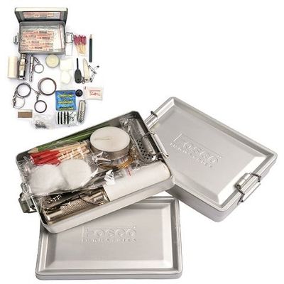 Överlevnadskit i aluminiumbox