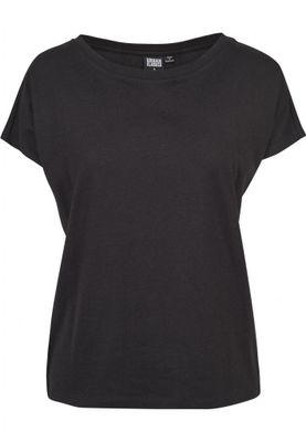 Ladies Basic Drop Shoulder Tee