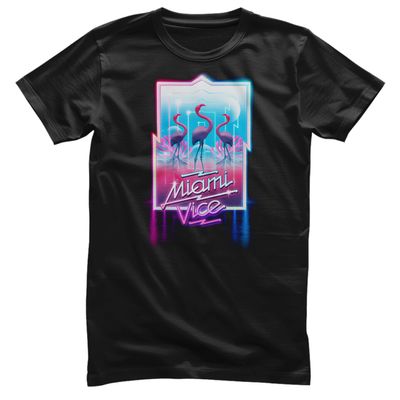 Miami Vice Neon Sign T-Shirt