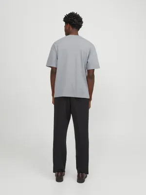 Urban Edge T-shirt med Rund Hals och Kort Ärmm