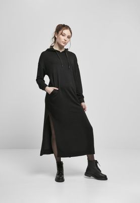 Long dress with a hood