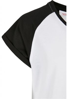 Girls Contrast Raglan Tee 2-Pack