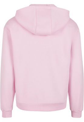 Huvtröja för herr med fluffy – softpink