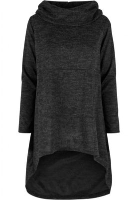 Hoodie dress with long back