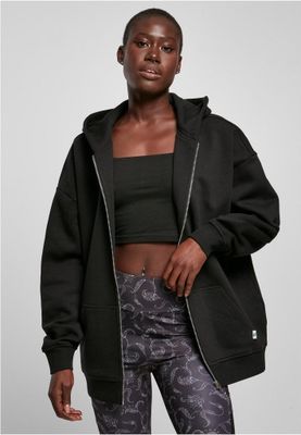 Ladies Oversized Zip Hoody