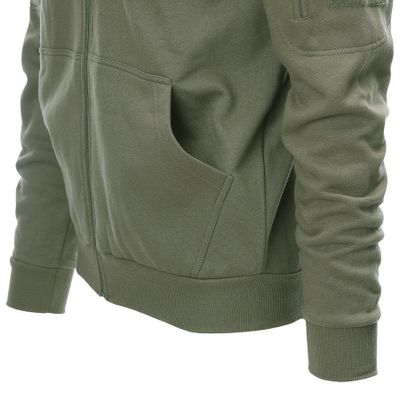 Tactical zipped hoodie