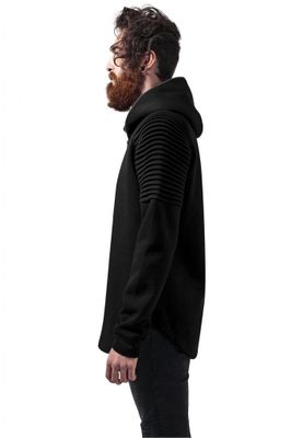 Pleated hoodie