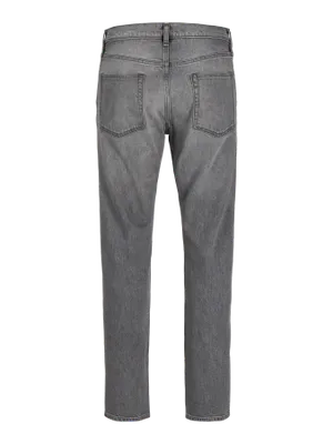 Grå jeans i relaxed fit herr - CHRIS