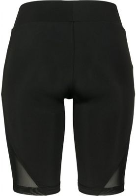 Black bicycle trousers with mesh detail lady