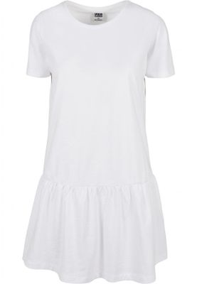 Short dress with ruffles