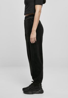 Ladies High Waist Ballon Velvet Sweat Pants