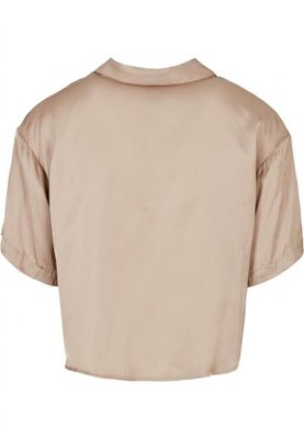 Ladies Viscose Satin Resort Shirt