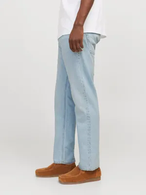 Ljusblå jeans relaxed fit herr - CHRIS