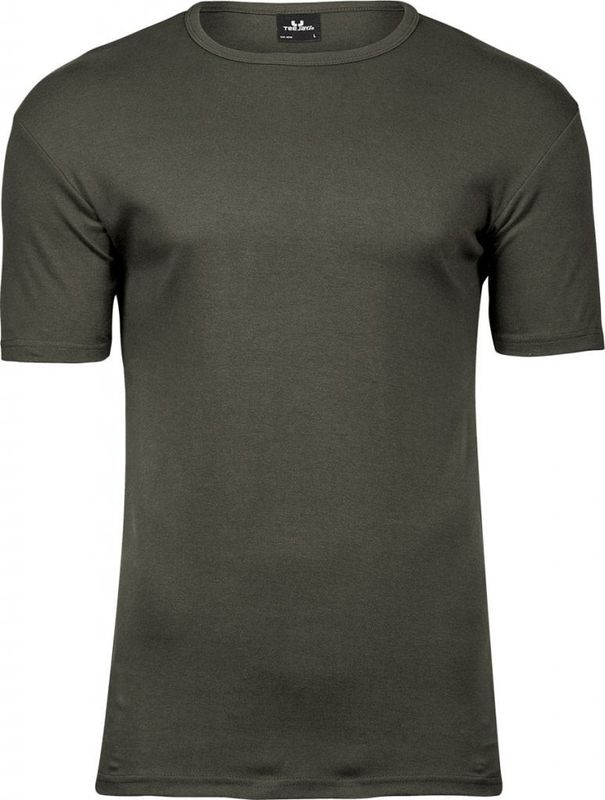Militærgrøn T-shirt til mænd
