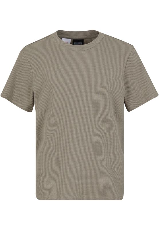 T-shirt för barn med boys Waffle – paleolive