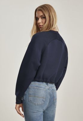 Oversized short raglan shirt