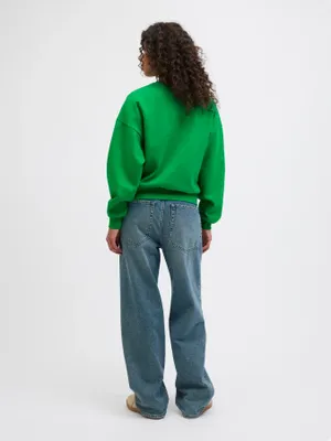 Avslappnad Sweatshirt med rund hals JJXX