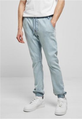 Jeans med elastik i taljen til mænd