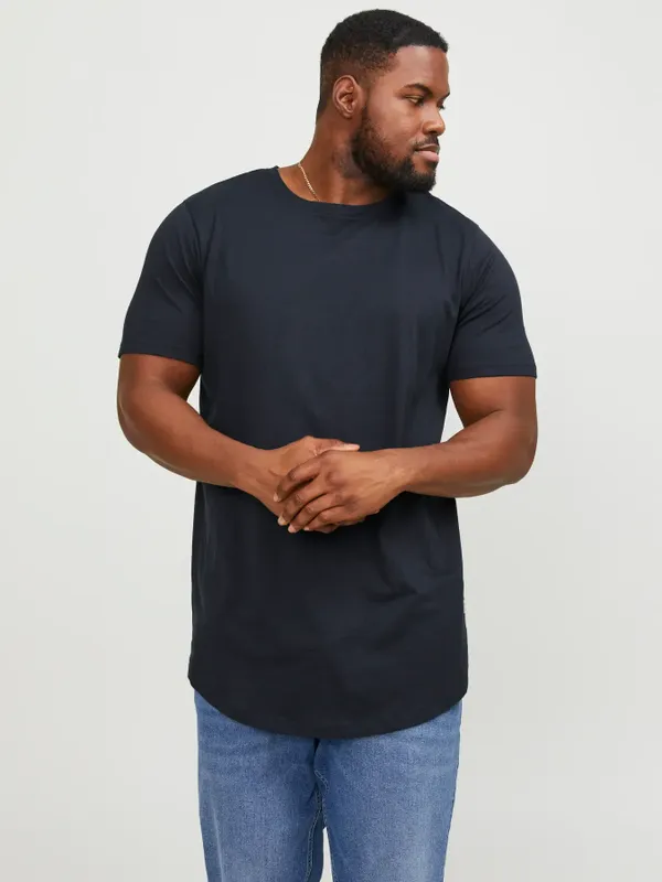 Marinblå Plus Size T-shirt Jack & Jones