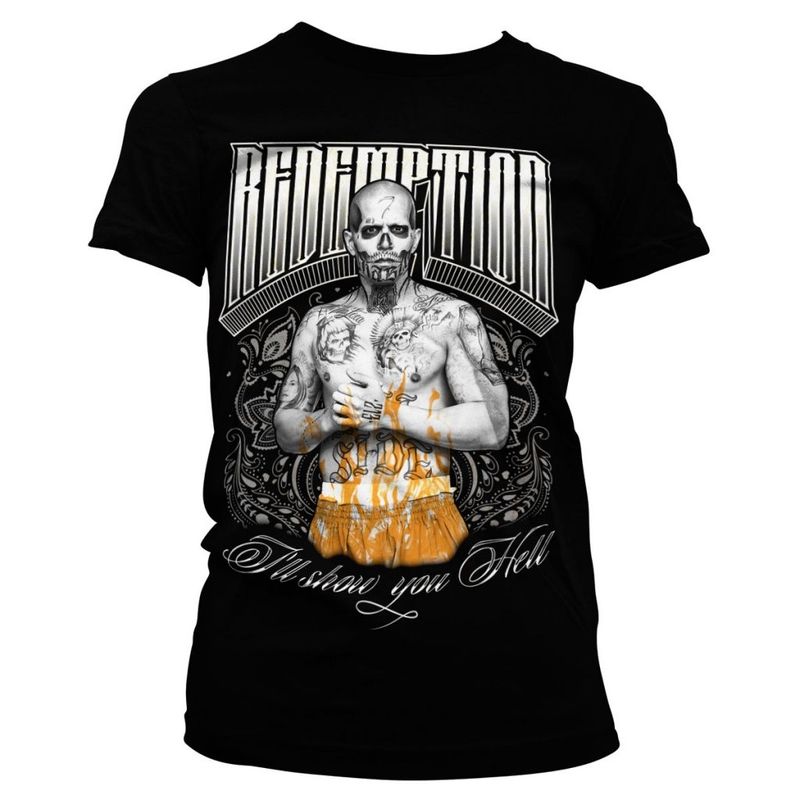 Suicide Squad Redemption pige t-shirt