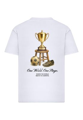 One World One Stage T-shirt – vit