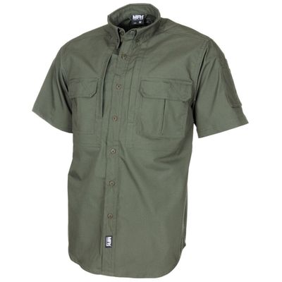 Tactical shirt with ripstop