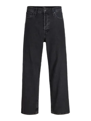 Svarta baggy fit jeans herr - ALEX