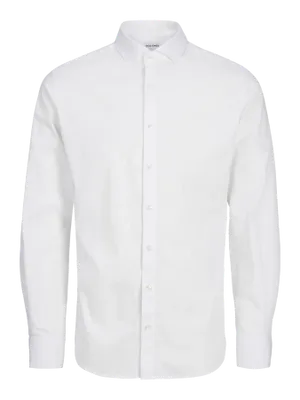 Kostymskjorta slim fit med stretch