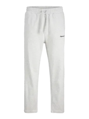 Grå joggingbyxor herr – relaxed fit