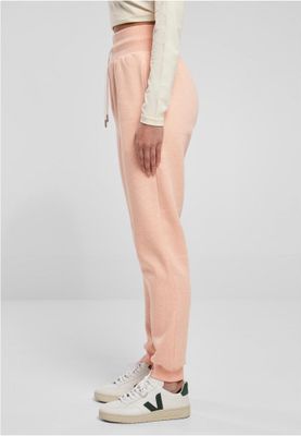 Ladies High Waist Color Melange Sweat Pants