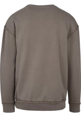 Oversized sweatshirt open edge
