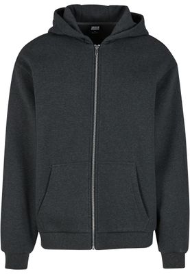 Fluffy Huvtröja för herr – charcoal