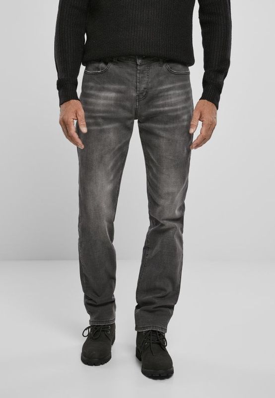 Sort sten vaskede jeans mænd
