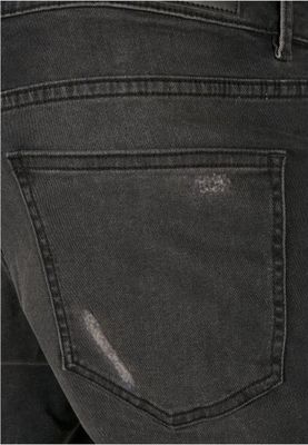 Heavy Destroyed Slim Fit Jeans