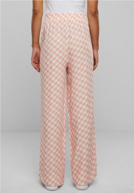 Women's wide pleated trousers